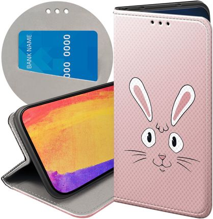Etui Z Klapką Do Xiaomi Poco X3 Pro 5G Królik Zając Bunny Futerał