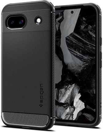 Spigen Etui Rugged Armor Do Google Pixel 8A Czarne