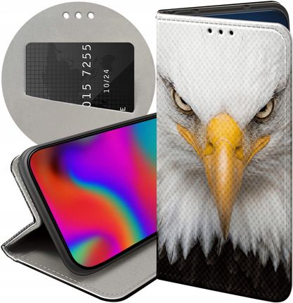 Etui Z Klapką Do Xiaomi Poco X3 Pro 5G Orzeł Sokół Eagle Futerał Case