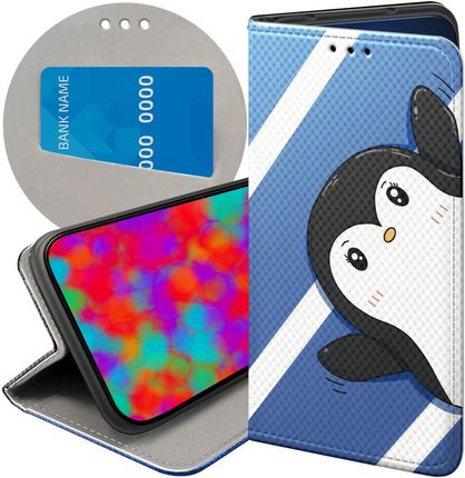Etui Z Klapką Do Xiaomi Poco X3 Pro 5G Pingwinek Pingwin Happy Feet