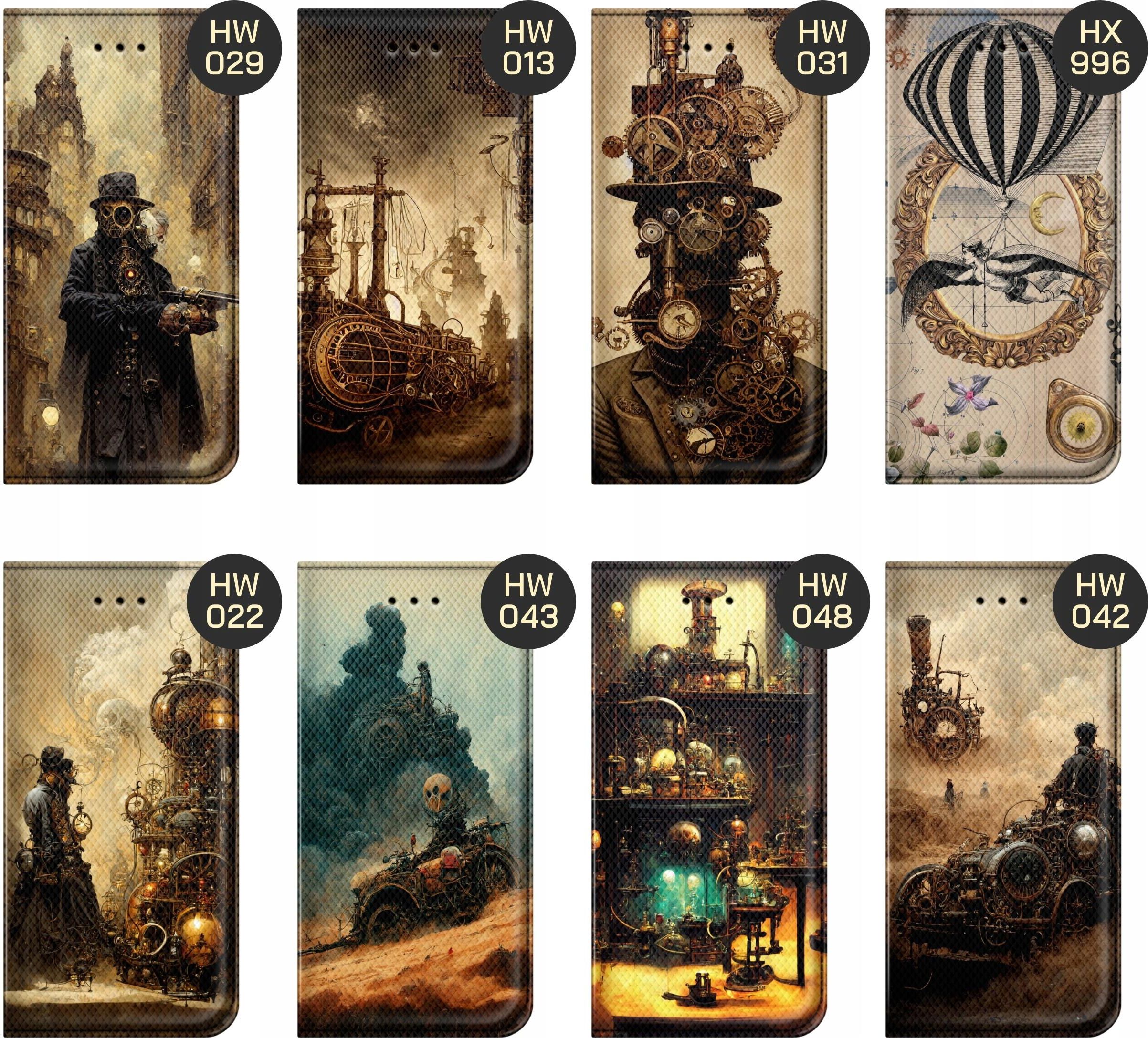 Etui Z Klapką Do Xiaomi Poco X3 Pro 5G Steampunk Maszyny Laboratoria ...