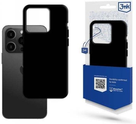 3Mk Matt Case Iphone 15 Pro Max 6 7 Czarny