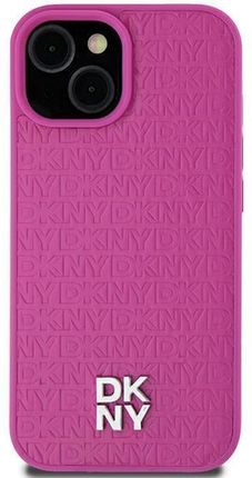 Dkny Leather Etui Skórzane Pokrowiec Magsafe Kobiece Do Iphone 15 14 13 - zdjęcie 2