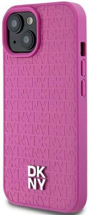 Dkny Leather Etui Skórzane Pokrowiec Magsafe Kobiece Do Iphone 15 14 13 - zdjęcie 3