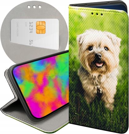 Etui Z Klapką Do Xiaomi Poco X3 Pro 5G Pieski Psiaki Dogs Futerał