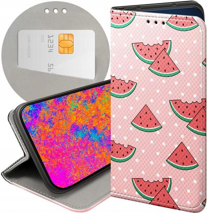Etui Z Klapką Do Xiaomi Poco X3 Pro 5G Arbuz Arbuzem Melon Futerał