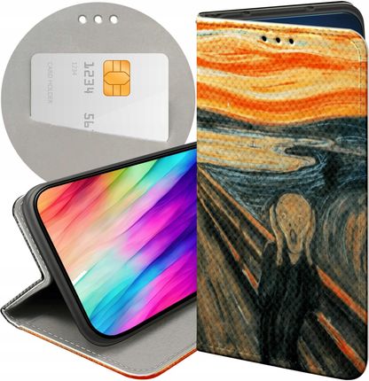 Etui Z Klapką Do Xiaomi Poco X3 Pro 5G Edvard Munch Krzyk Malarstwo