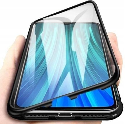 Nemo Etui Samsung Galaxy S23 Fe Double Magnetic 360° Aluminium I Szkło Hartowane Czarne
