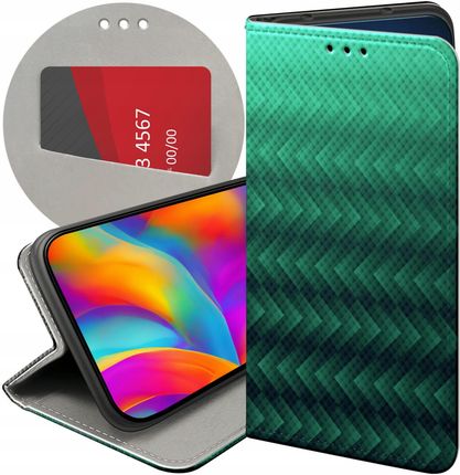 Etui Z Klapką Do Xiaomi Poco X3 Pro 5G Zielone Grassy Green Futerał