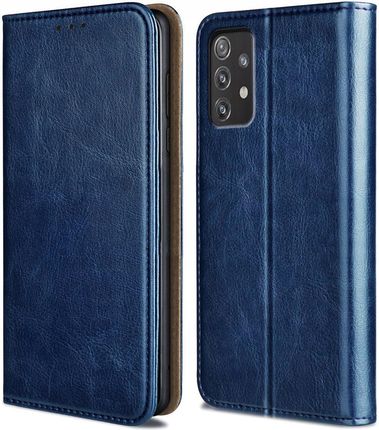 Vegacom Etui Skórzane Do Samsung Galaxy A52 5G Szkło