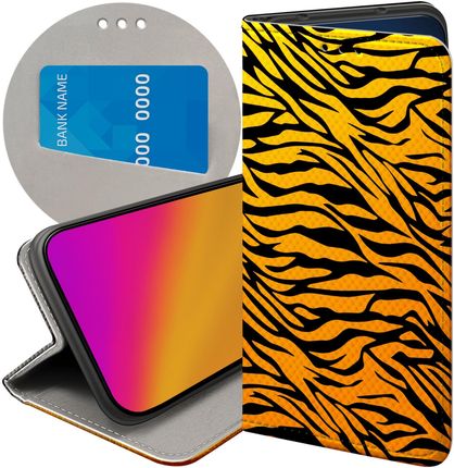 Etui Z Klapką Do Xiaomi Poco X3 Pro 5G Tygrys Tygryesk Tiger Futerał
