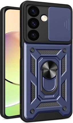 Hurtel Hybrid Armor Etui Case Obudowa Pokrowiec Do Samsung Galaxy S24 Niebieskie - zdjęcie 2