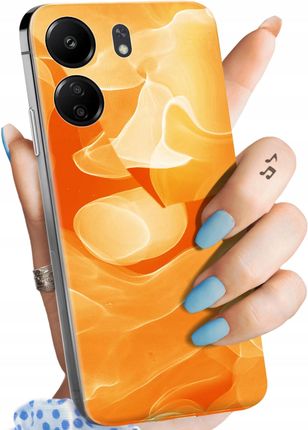 Etui Do Xiaomi Redmi 13C 4G Pomarańczowe Pomarańcze Orange Obudowa
