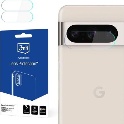 3Mk Szkło Hybrydowe Na Aparat Obiektyw Google Pixel 8 Pro Flexible Glass Lens Clear