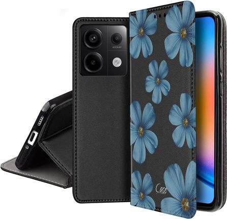 Etui Skórzane Do Xiaomi Redmi Note 13 Pro 5G Case Portfel Szkło