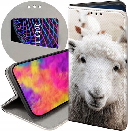 Etui Z Klapką Do Xiaomi Poco X3 Pro 5G Owca Owieczka Baranek Futerał