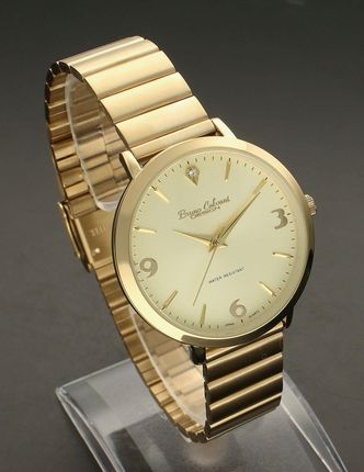 Zegarek damski na złotej bransolecie Bruno Calvani BC3354 