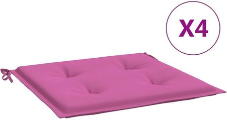 Zakito Home Poduszki Ogrodowe Oxford 50X50X3cm Różowe Zh361093