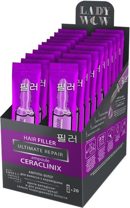 Energy Of Vitamins Lady Wow Hair Filler Ampułka Ceramidowa Do Włosów Regeneracja 15ml