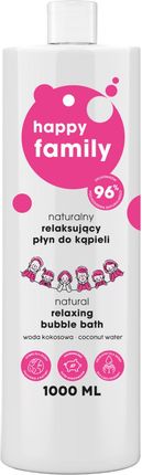 Happy Family Naturalny relaksujący płyn do kąpieli 1000 ml