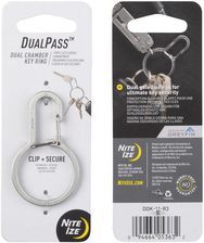 Nite Ize Karabińczyk Dualpass-Srebrny-Ddk-11-R3