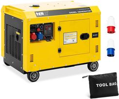 Agregat prądotwórczy Diesel - 7220 / 8500 W - 30 l - 240/400 V - mobilny - AVR - Euro 5 - MSW - MSW-AVR 8500S MAX EURO5
