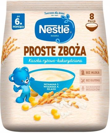 Nestle Nestlé Proste Zboża Kaszka Ryżowo-Kukurydziana Po 6. Miesiącu 144G