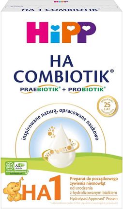 Hipp 1 Ha Combiotik Preparat Do Początkowego Żywienia Niemowląt 350g