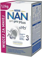Zdjęcie NESTLE NAN OPTIPRO Plus  3 Produkt Na Bazie Mleka Dla Małych Dzieci 1,2Kg - Gdynia