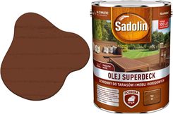 Sadolin Wydajny Olej Impregnat Do Drewna Tarasów Superdeck Tek 5L