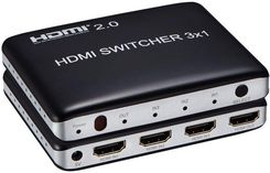 Zdjęcie SFX HDSW3 V2.0 Przełącznik HDMI 2.0b 4K60 3×1 - Pułtusk