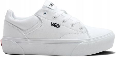 Trampki damskie buty młodzieżowe białe Vans Seldan Platform VN000CP1YB2 36