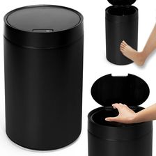 Zdjęcie Kosz Na Śmieci Automatyczny Junk Czarny - Biłgoraj