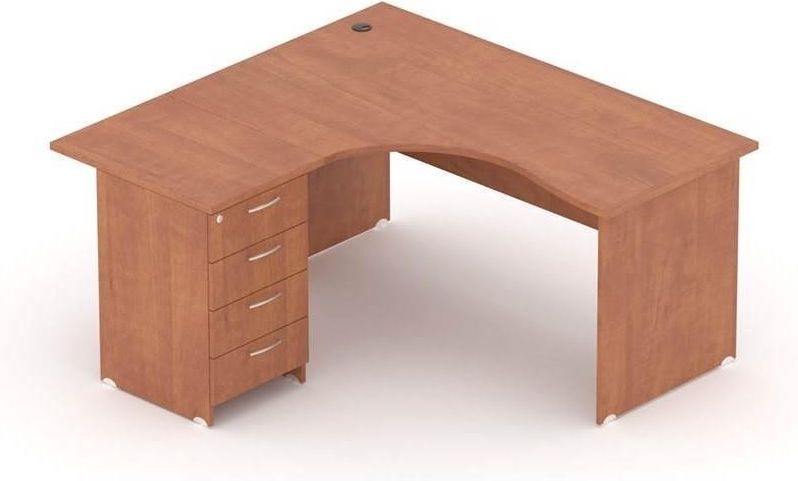 Office Style Biurko Standard Narożne Z Kontenerkiem Lewe 160X147X76Cm ...
