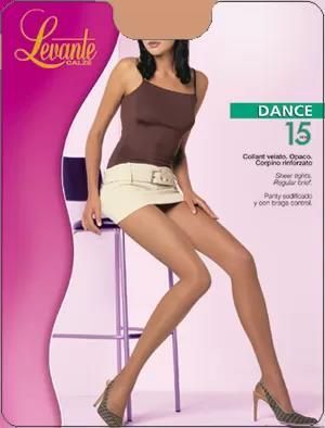 Rajstopy Levante Dance 15 2 mocca