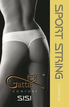 Gatta Sport String Sisi S (36) czarny