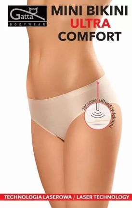 Figi Gatta Mini Bikini Ultra Comfort XS (34) czarny