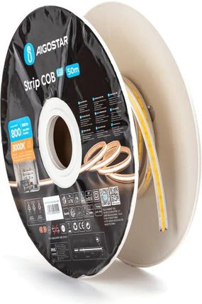 Aigostar Taśma Led Z Układem Scalonym Cob 50M 8Mm (B10302J8D)