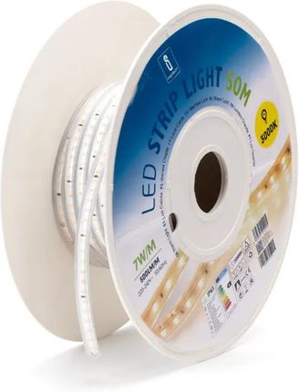 Aigostar Taśma Led Z Układem Scalonym Żółta 50M 8Mm (B10302XSS)