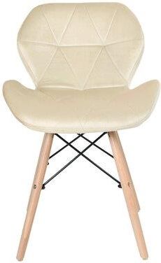 Ehokery Krzesło Muret Velvet Beżowy (2 Szt.) E2175283