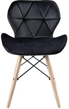 Ehokery Krzesło Muret Velvet Czarny (2 Szt.) E2127046