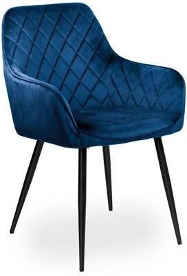 Ehokery Krzesło Havana Velvet Granatowy (2 Szt.) E2175327