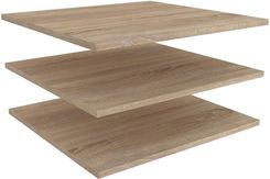 Zdjęcie Mebel Bos Zestaw 3 Półek Tivoli 50 Dąb Sonoma 100363504 - Mirosławiec