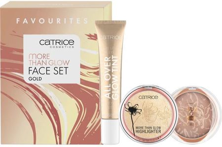 Catrice More Than Glow Face Set Zestaw Do Makijażu Gold