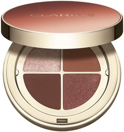 Clarins Ombre 4 Colour Eye Palette Paleta Cieni Do Powiek Dla Długotrwałego Efektu Odcień 10 Maple Gradation 4,2g