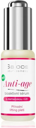 Saloos Anti-Age Serum Liftingująco-Ujędrniające Nadający Młody Wygląd Róża Damasceńska 20ml