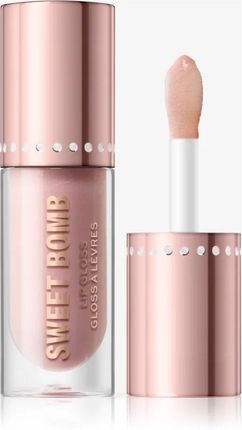 Makeup Revolution Y2K Sweet Bomb Błyszczyk Do Ust Z Połyskiem Odcień Candyfloss Pink Glitter 4.5ml