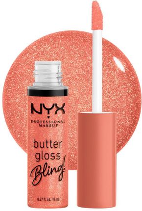Nyx Professional Makeup Butter Gloss Bling Błyszczyk Do Ust Z Błyszczącymi Cząsteczkami Odcień 02 Dripped Out 8ml