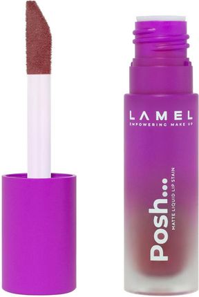 Lamel Posh Matte Liquid Lip Stain Długotrwały Matowa Pomadka W Płynie Odcień 405 4g