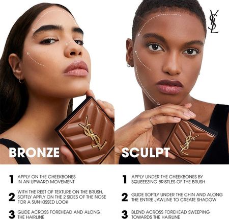 YSL 73,5 & Estée Lauder 310 Porównanie podkładów YSL All Hours i Estee Lauder Double